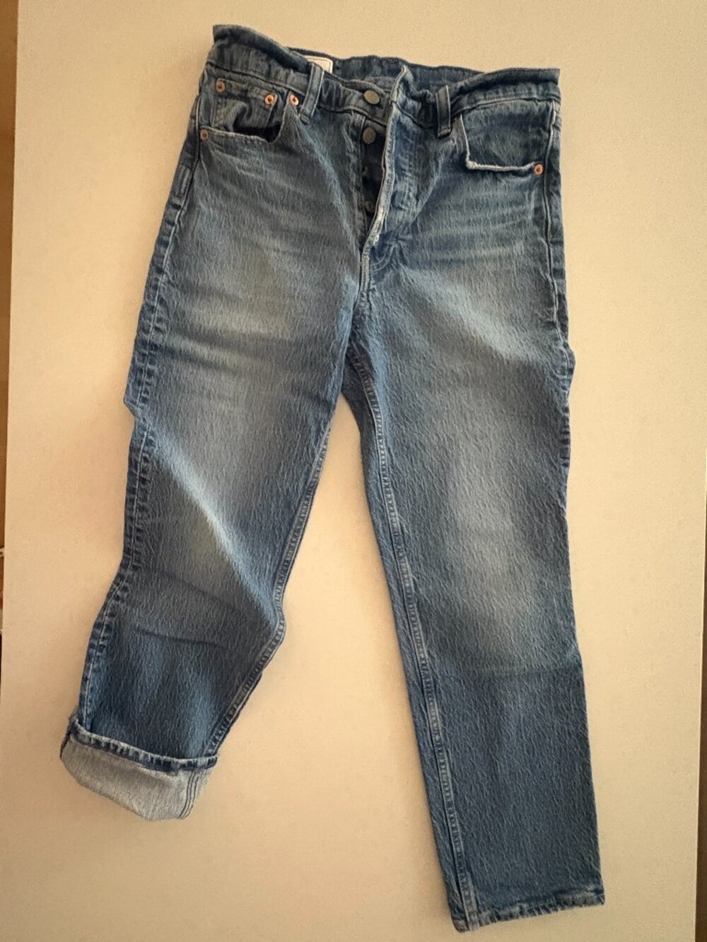 GAP Cheeky Straight High Rise Jeans